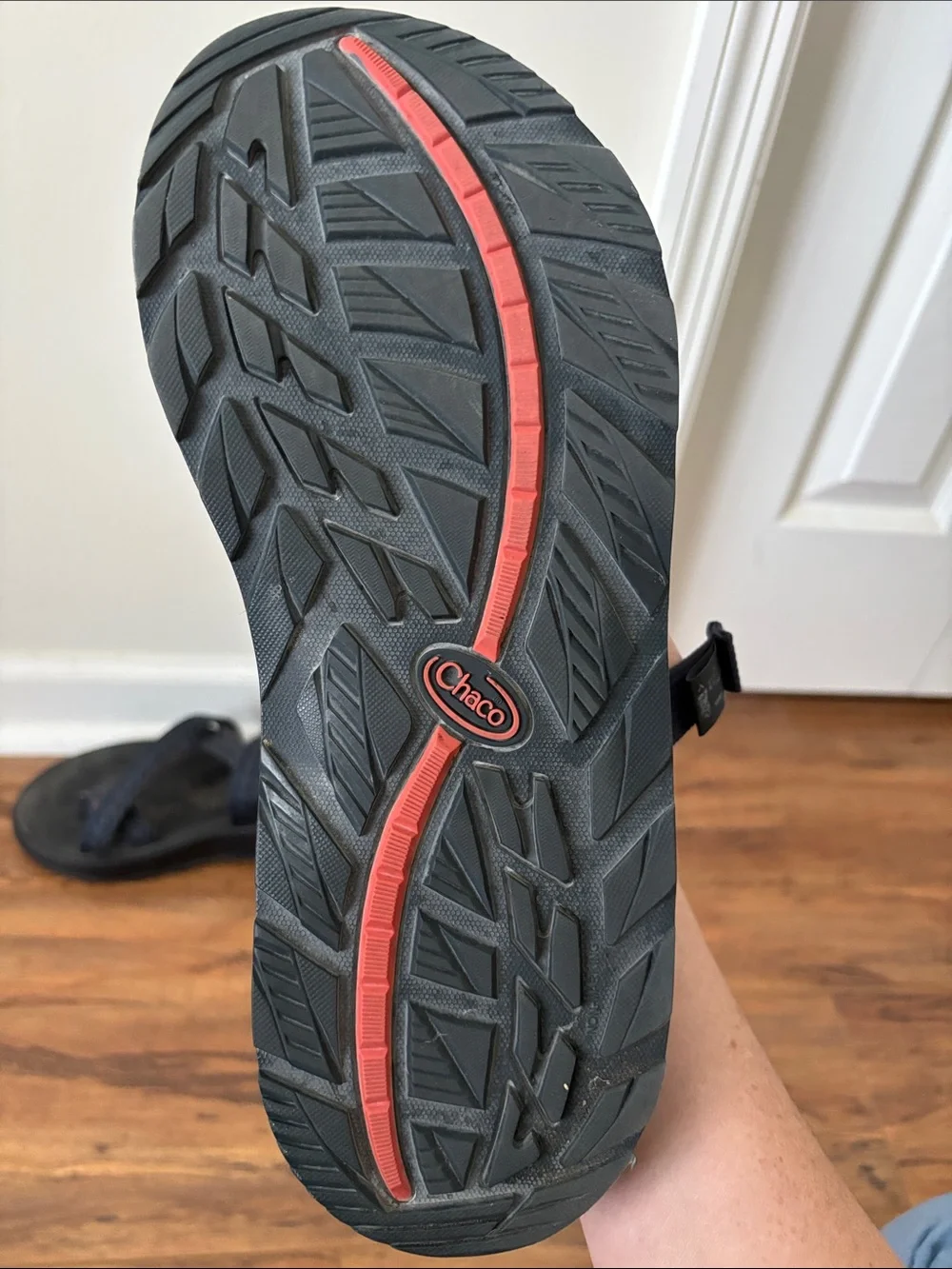 Men’s 11 Black and Navy Chacos